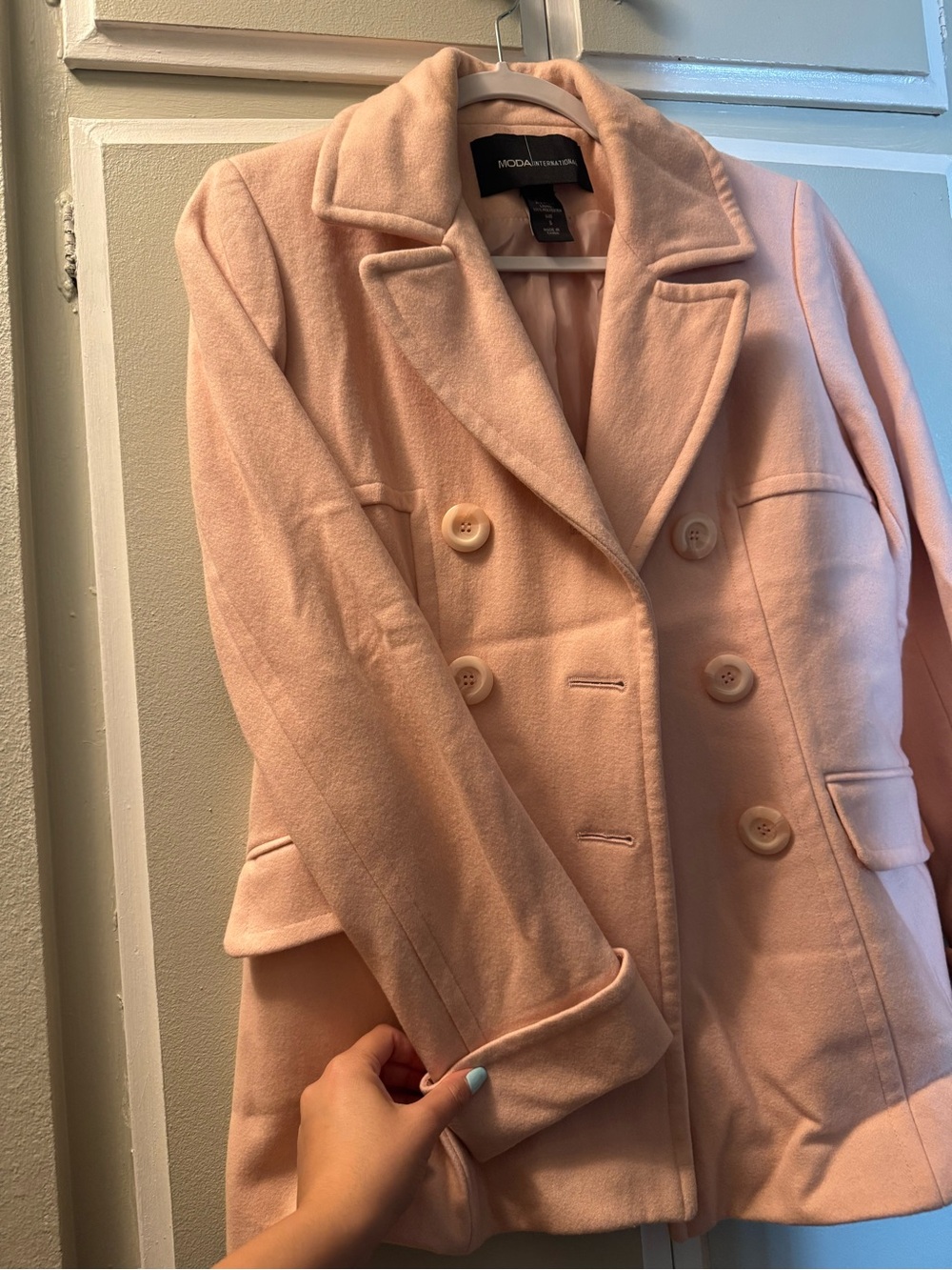 Light Pink Peacoat